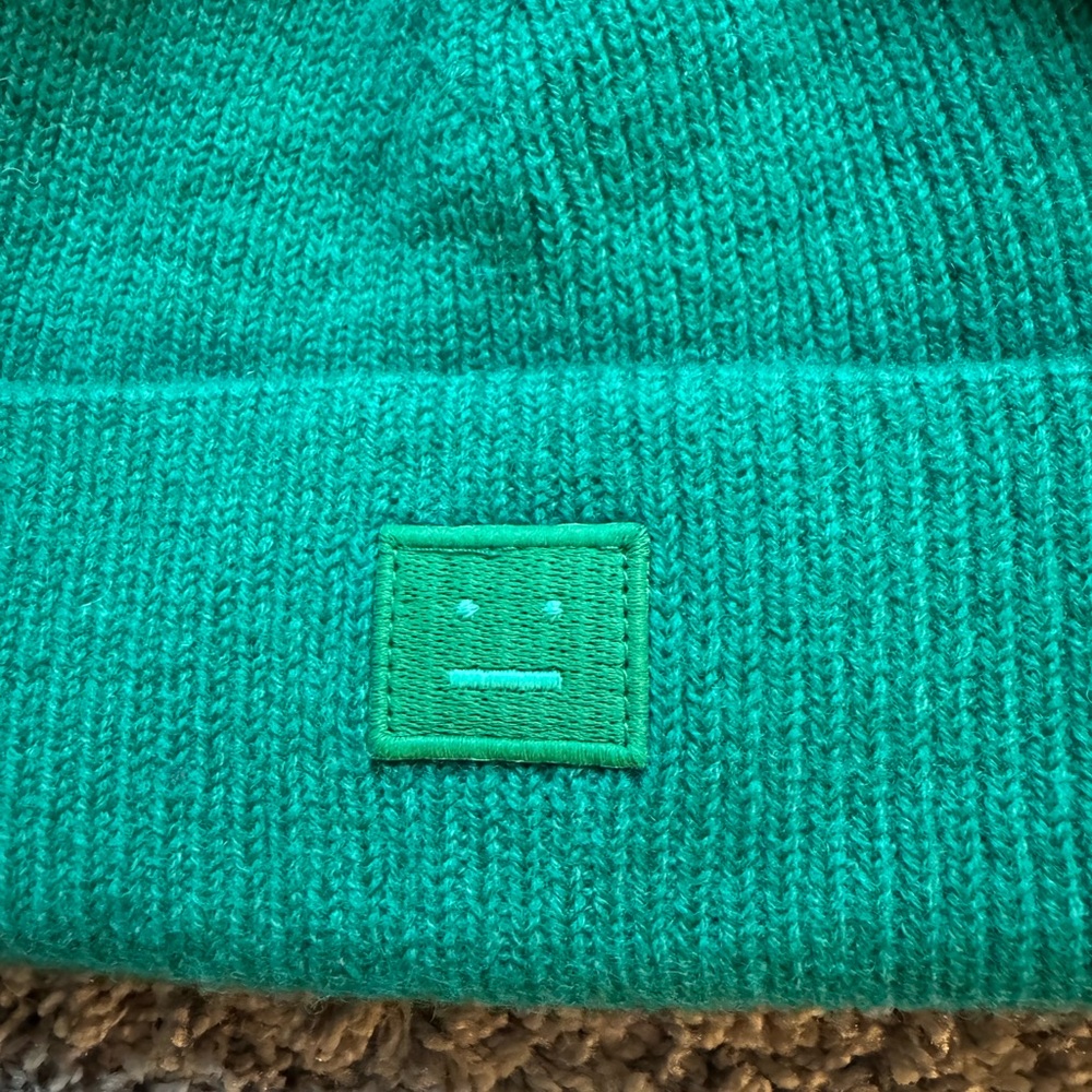 Acne Studios Emerald Knit Beanie - Picture 5 of 5